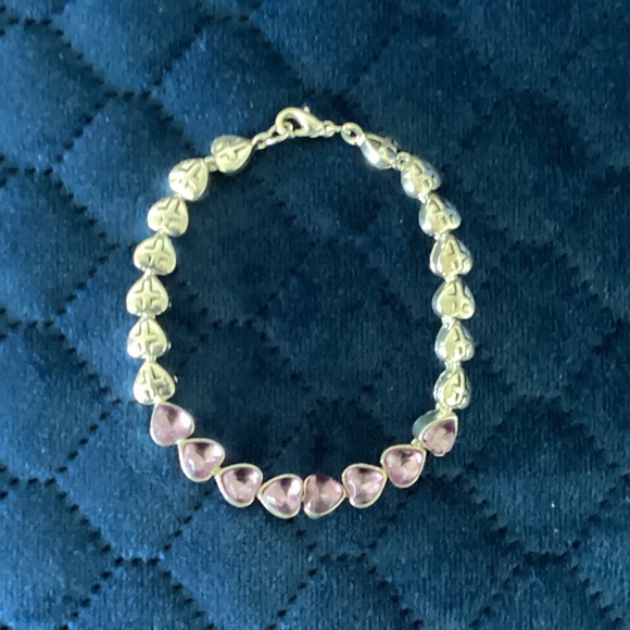 Lovely Hearts and Crosses Bracelet - Picture 1 of 5